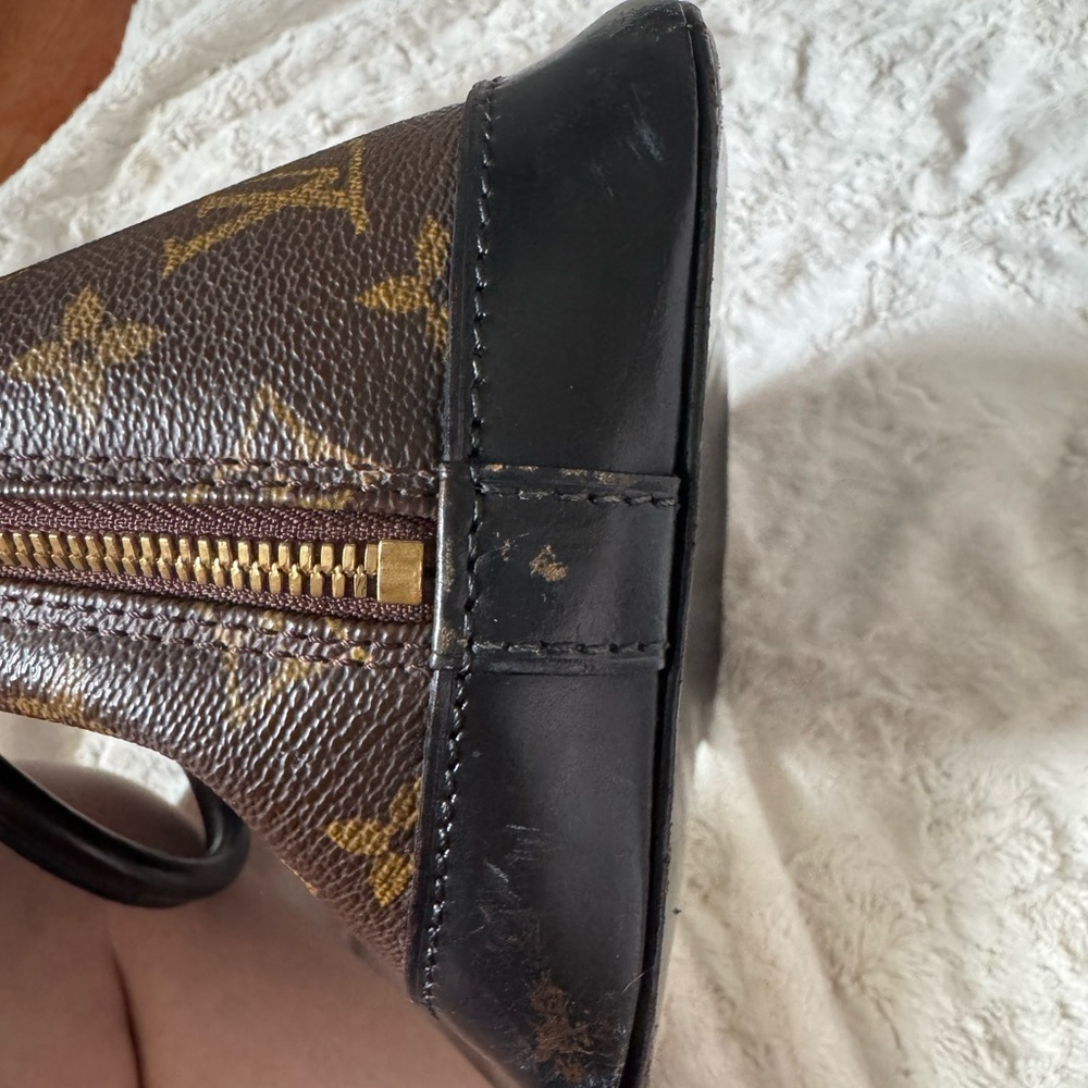 Louis Vuitton Brown and Black Satchel - Picture 11 of 15